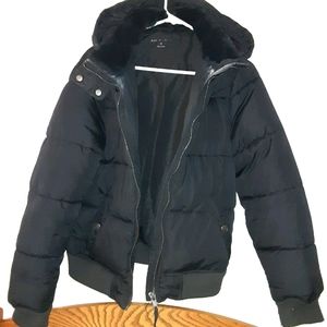 Black aeropostale coat